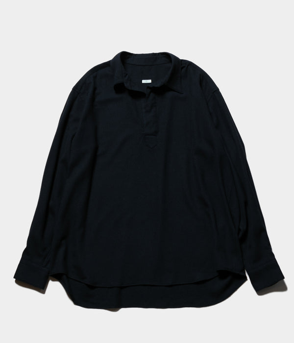 A.PRESSE "Wool Skipper Shirt"