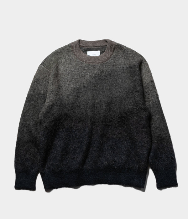 SSSTEIN "GRADATION MOHAIR KNIT LS"