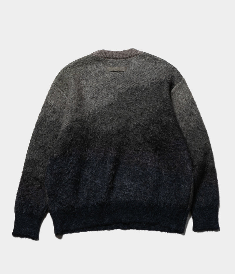 SSSTEIN "GRADATION MOHAIR KNIT LS"