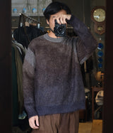 SSSTEIN "GRADATION MOHAIR KNIT LS"