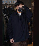 A.PRESSE "Wool Skipper Shirt"