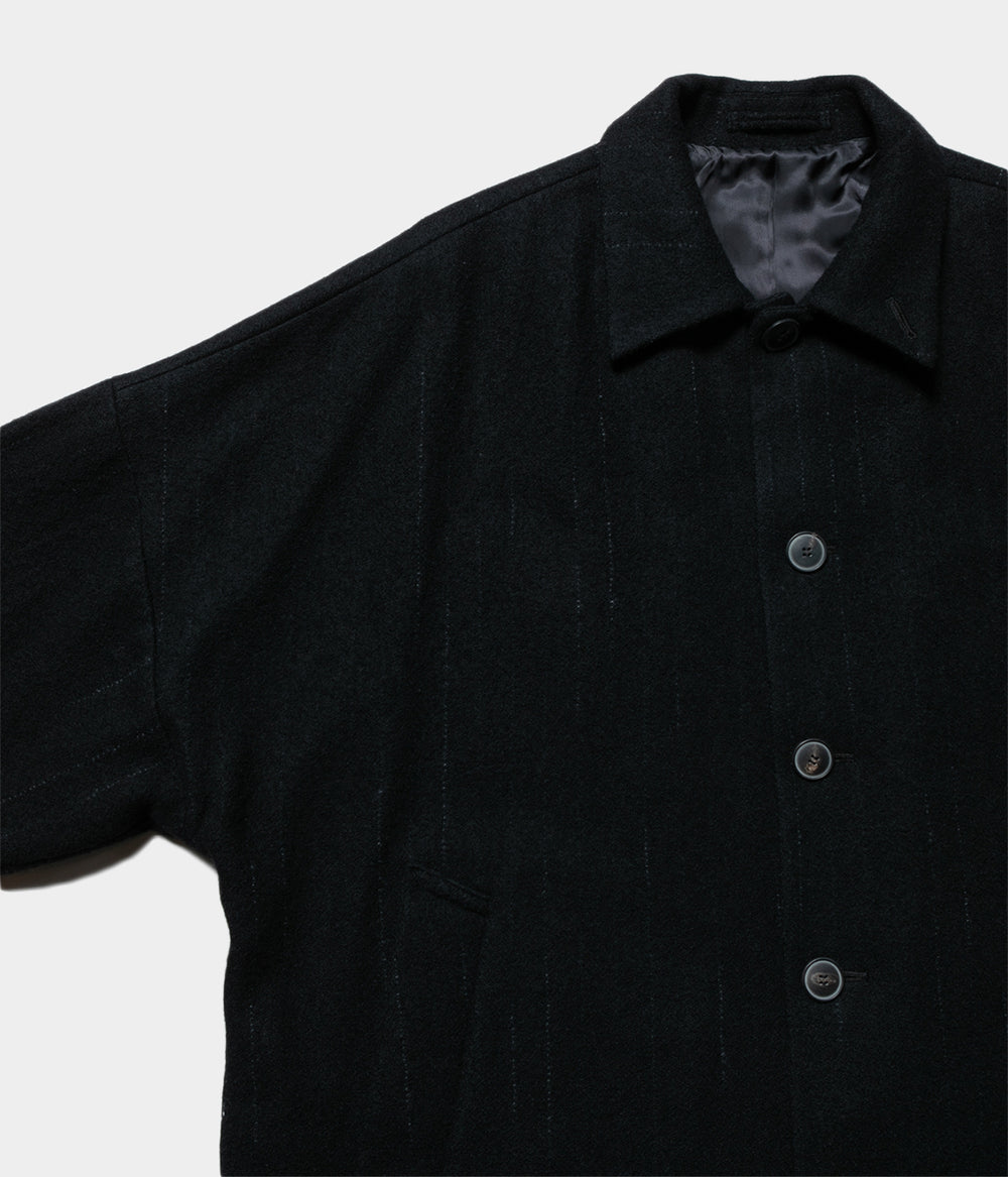 ジャケット・アウター YOKO SAKAMOTO KASURI COACH JACKET Yoko Sakamoto Unisex Kasuri Coach Jacket, Black Broken
