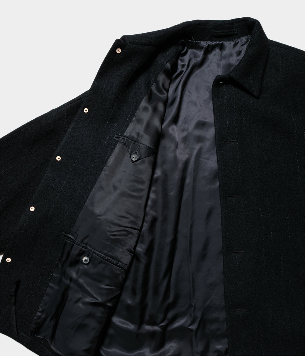 ジャケット・アウター YOKO SAKAMOTO KASURI COACH JACKET Yoko Sakamoto Unisex Kasuri Coach Jacket, Black Broken