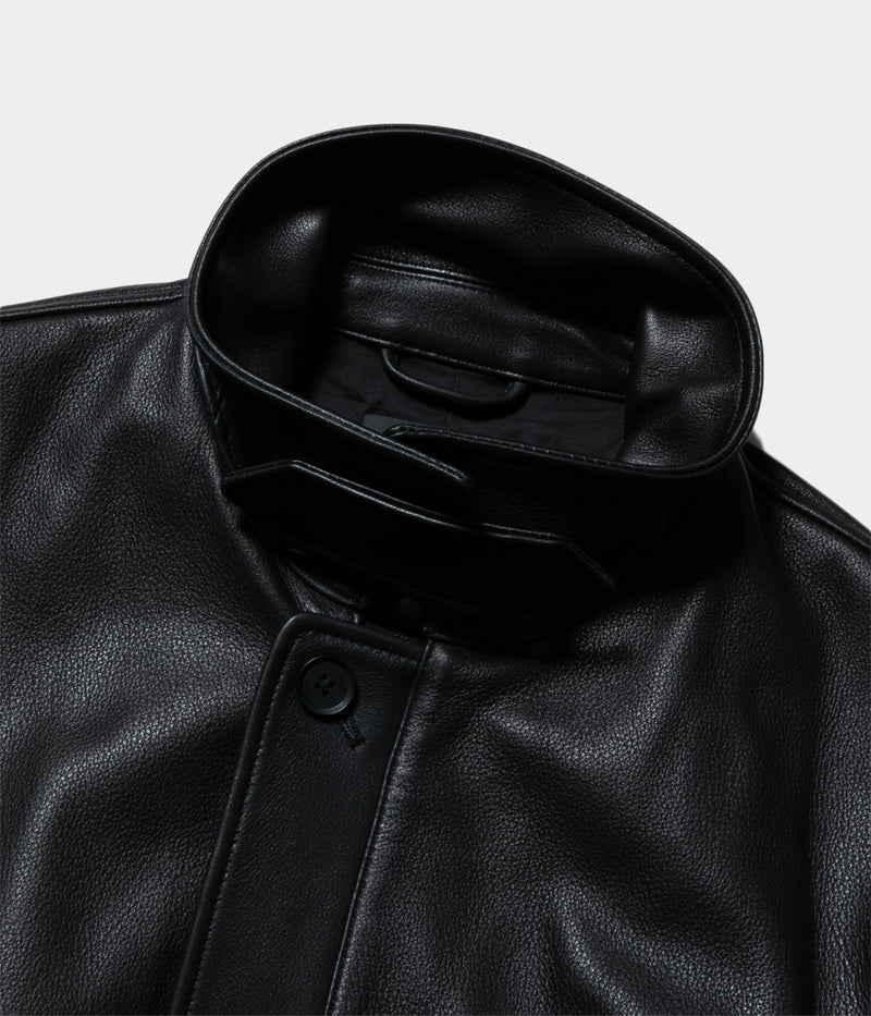 YOKE "LEATHER FLIGHT JACKET"