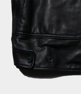 YOKE "LEATHER FLIGHT JACKET"