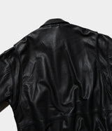 YOKE "LEATHER FLIGHT JACKET"