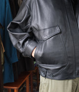 YOKE "LEATHER FLIGHT JACKET"