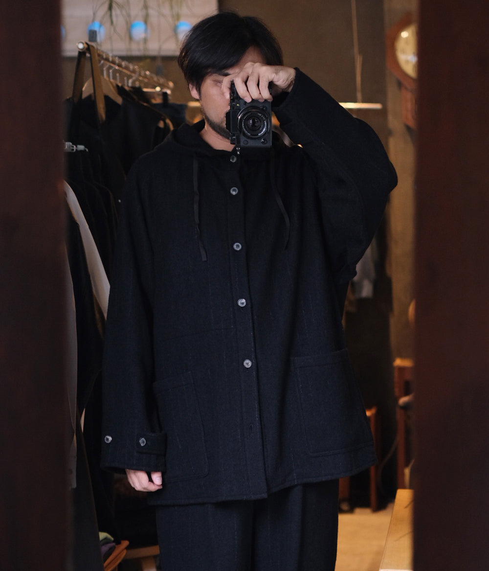 YOKO SAKAMOTO ヨーコサカモト KASURI OVER COAT