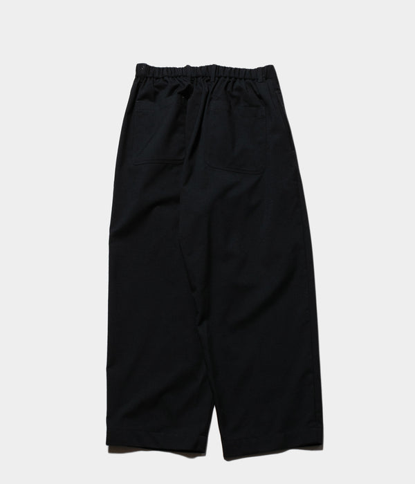 YOKO SAKAMOTO "BRUSHED WOOL WIDE PANTS"