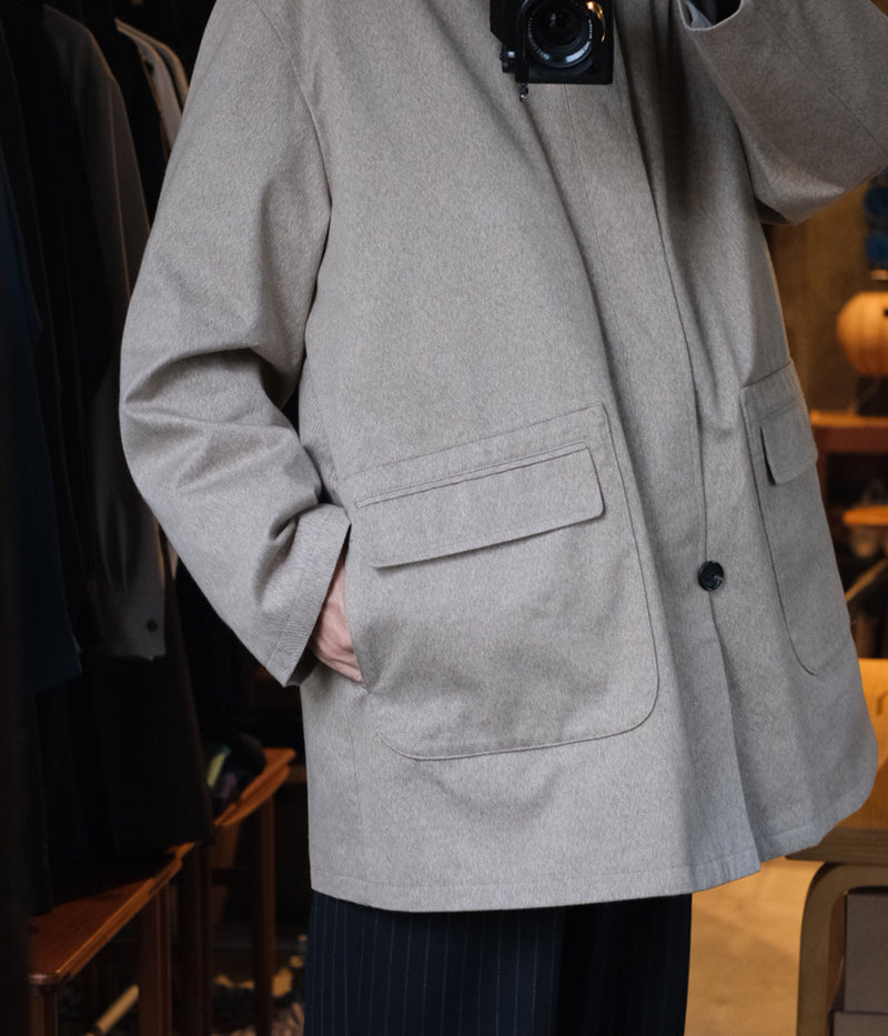 HERILL "Cotton twill Short coat"