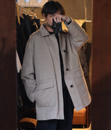 HERILL "Cotton twill Short coat"