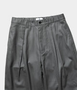 STILL BY HAND "PT07243" Box pleat wool pants