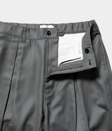 STILL BY HAND "PT07243" Box pleat wool pants