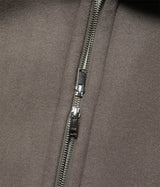 YOKE "MELTON STAND COLLAR ZIP BLOUSON"