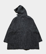 MITTAN "CT-40"hemp flax hooded coat