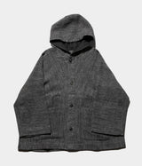 MITTAN "CT-40"hemp flax hooded coat