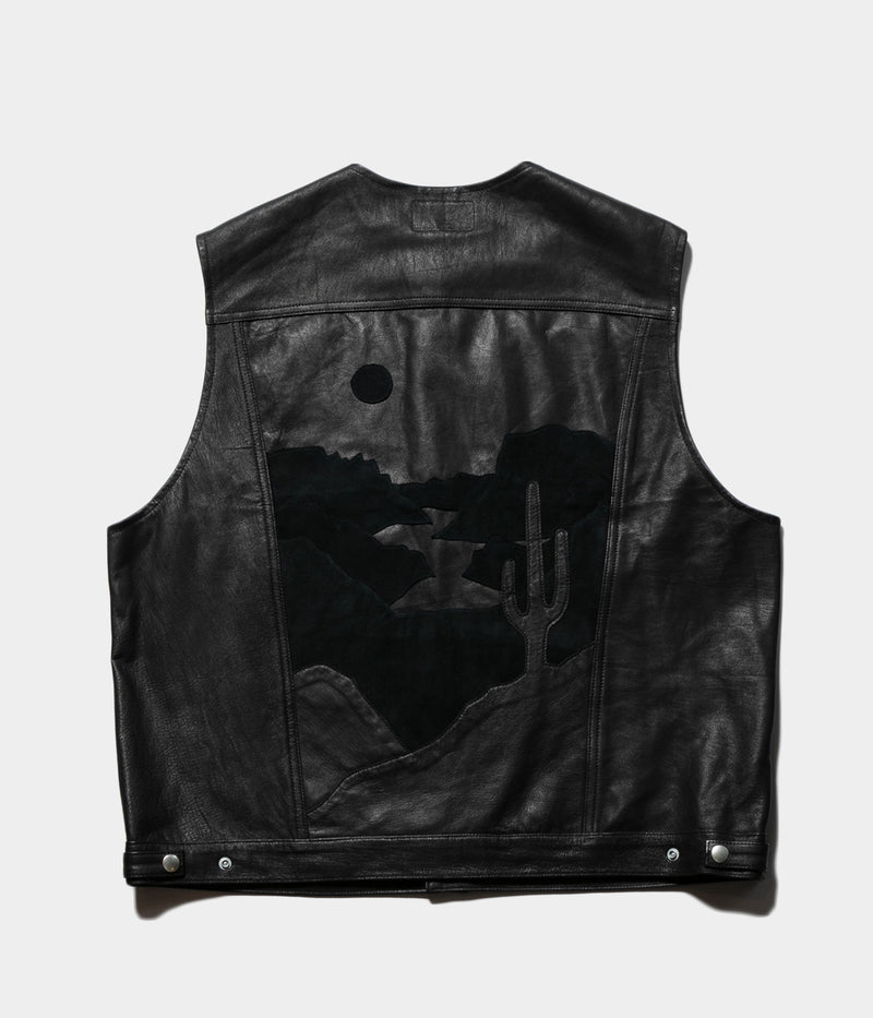 Westoveralls "ARIZONA LEATHER VEST"