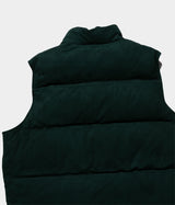 A.PRESSE "Suede Down Vest"