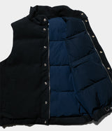 A.PRESSE "Suede Down Vest"