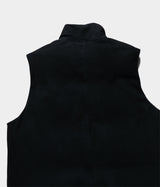 A.PRESSE "Suede Down Vest"