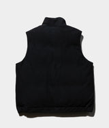 A.PRESSE "Suede Down Vest"