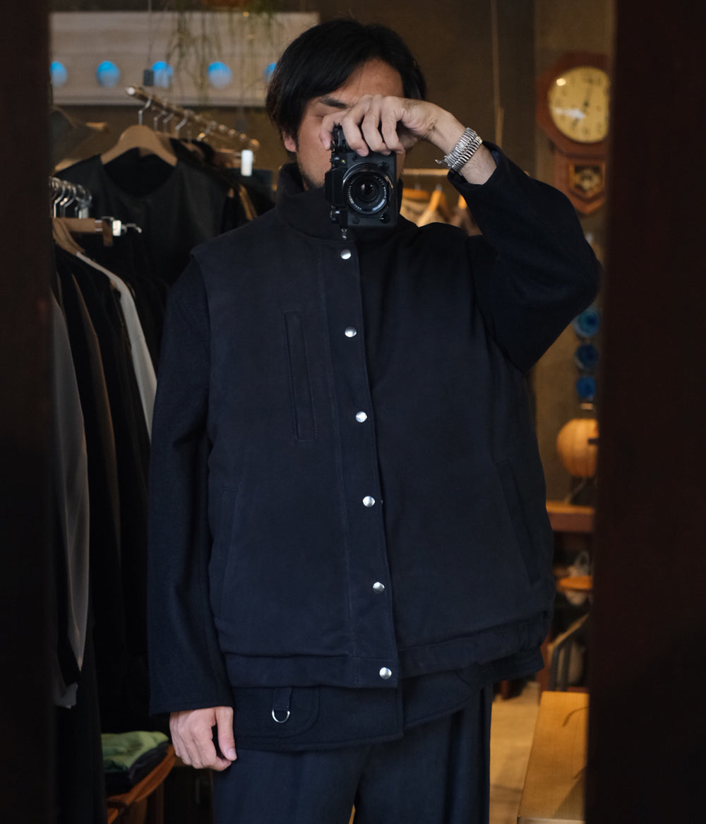 A.PRESSE アプレッセsuede down vest サイズ2 A.PRESSE 