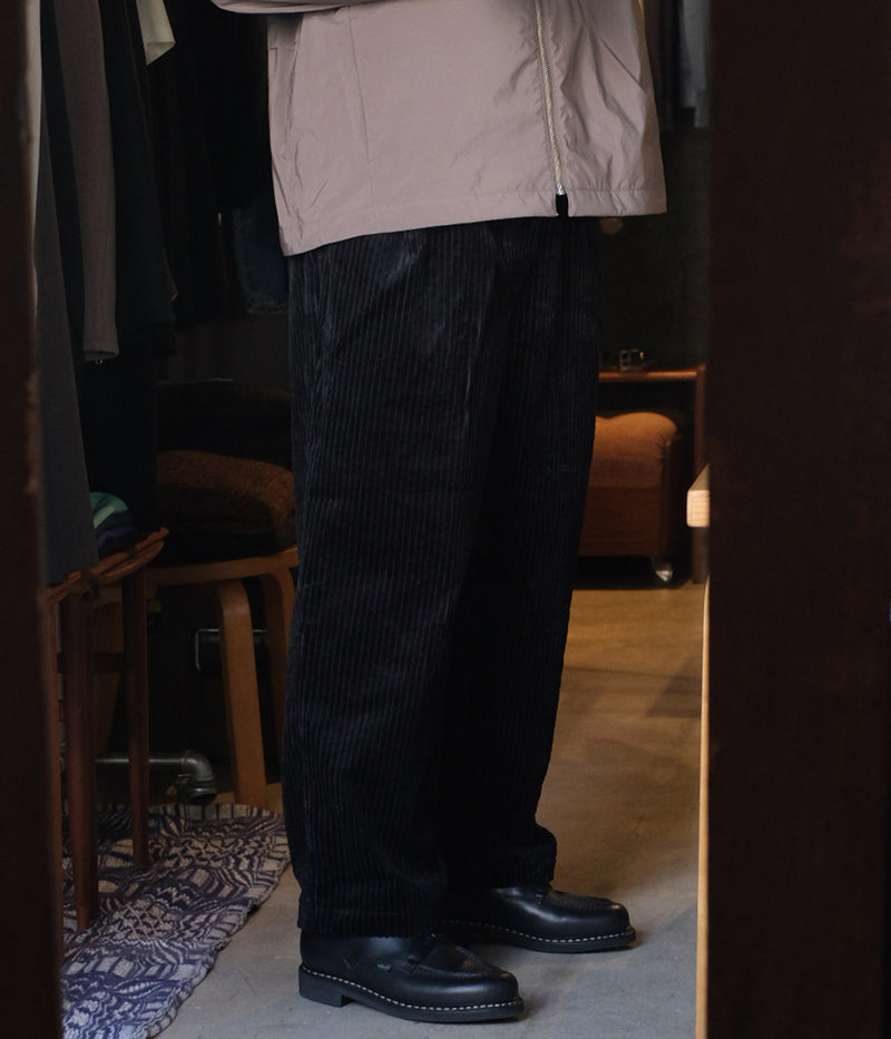 STILL BY HAND "PT05244" Corduroy Easy Pants