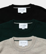 STILL BY HAND "KN01244" Crew neck pullover