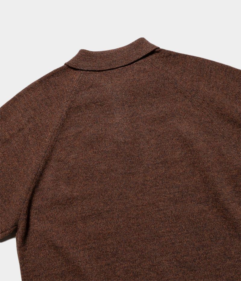 STILL BY HAND "KN04244" Knit polo shirt