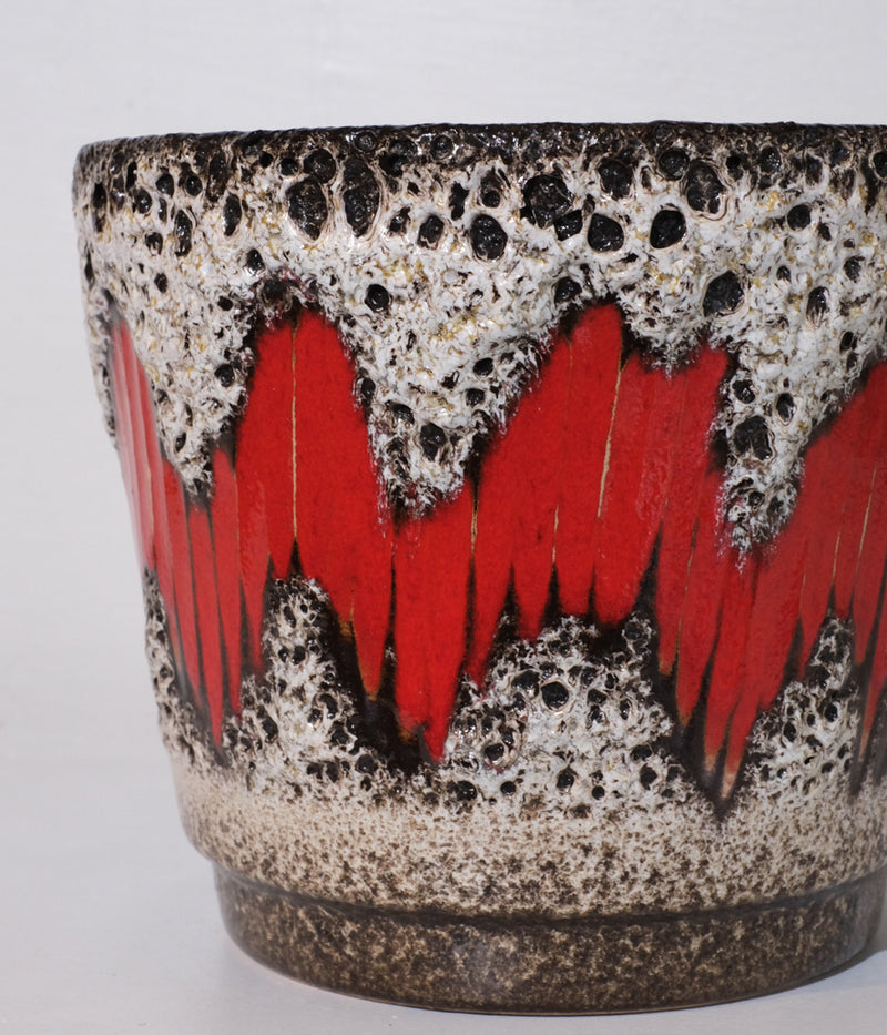 west german pottery plant pot FAT LAVA "Scheurich Lora Vintage Germany Pottery flower pot 257" – SOUTH STORE