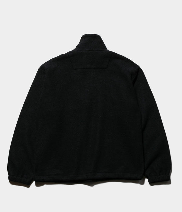 YOKE "WOOL FLEECE HALF ZIP PULLOVER"