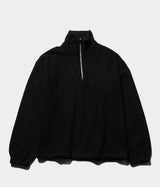 YOKE "WOOL FLEECE HALF ZIP PULLOVER"