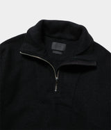 YOKE "WOOL FLEECE HALF ZIP PULLOVER"