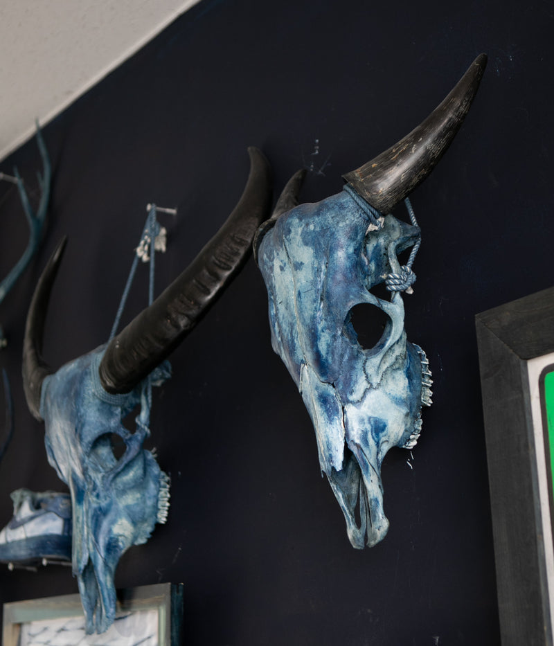 SOUTH MADE "SM-RI-03" Buffalo Skull