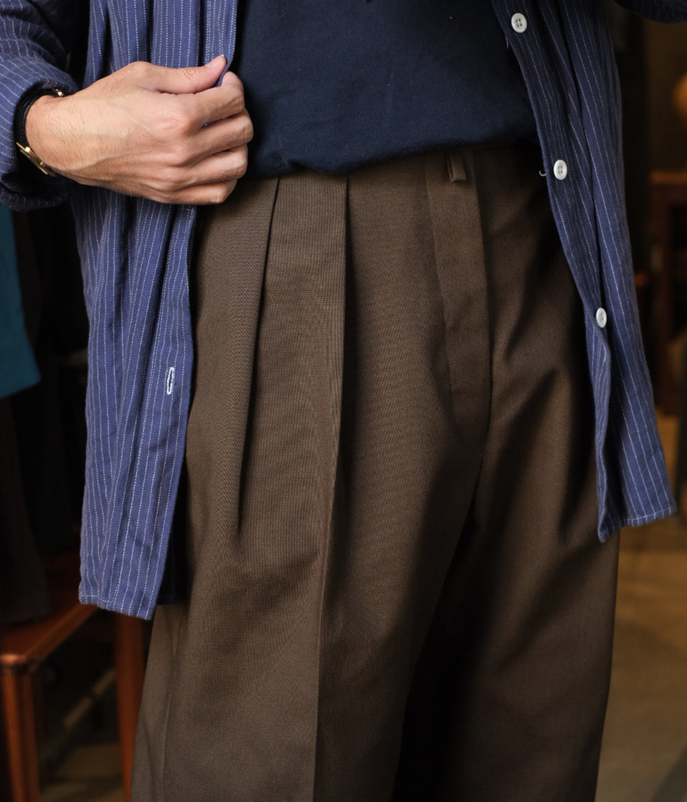NEAT / WOOL HOPSACK STANDARD TypeⅠ (BLACK) - TROUPE ONLINE