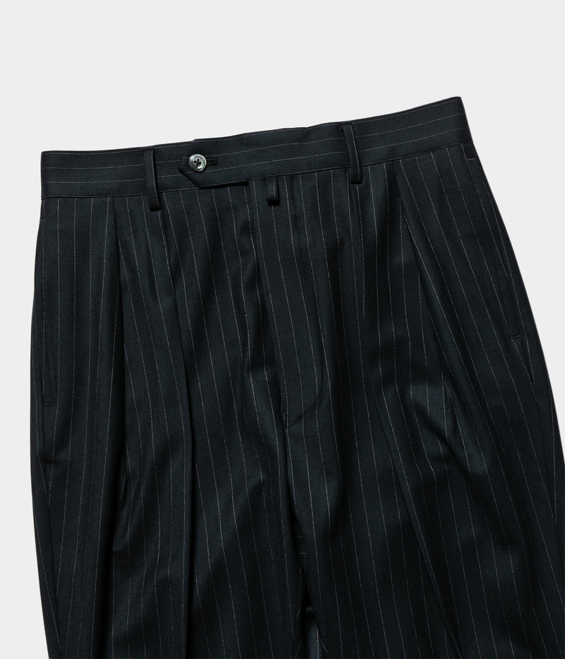 NEAT "140's Wool Stretch Pinstripe Standard"