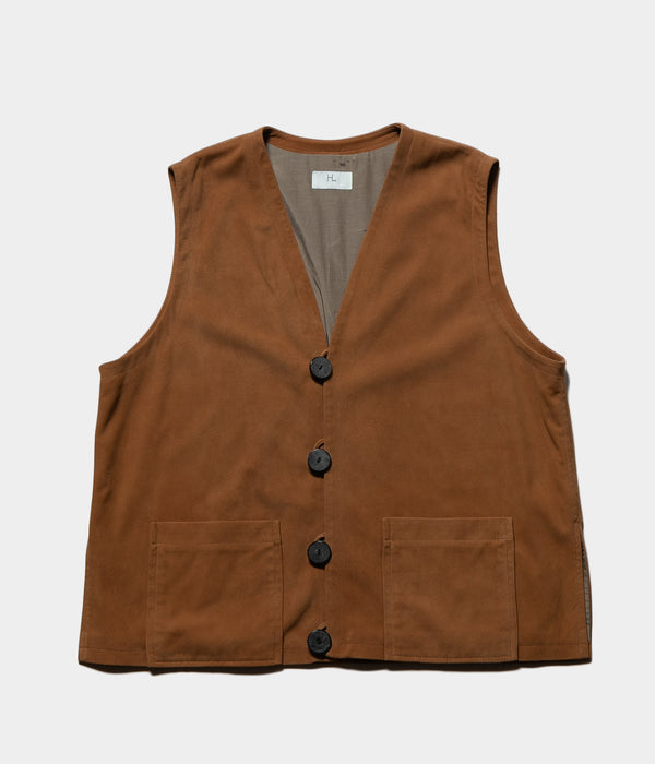 HERILL 25SS "Goat suede vest"