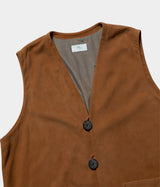 HERILL 25SS "Goat suede vest"