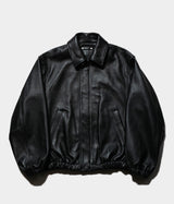 SSSTEIN "LEATHER ZIP SHORT JACKET"