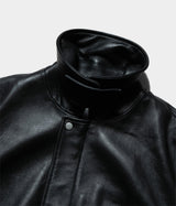 SSSTEIN "LEATHER ZIP SHORT JACKET"