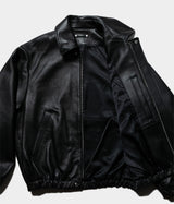 SSSTEIN "LEATHER ZIP SHORT JACKET"