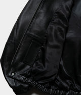 SSSTEIN "LEATHER ZIP SHORT JACKET"