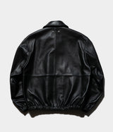 SSSTEIN "LEATHER ZIP SHORT JACKET"