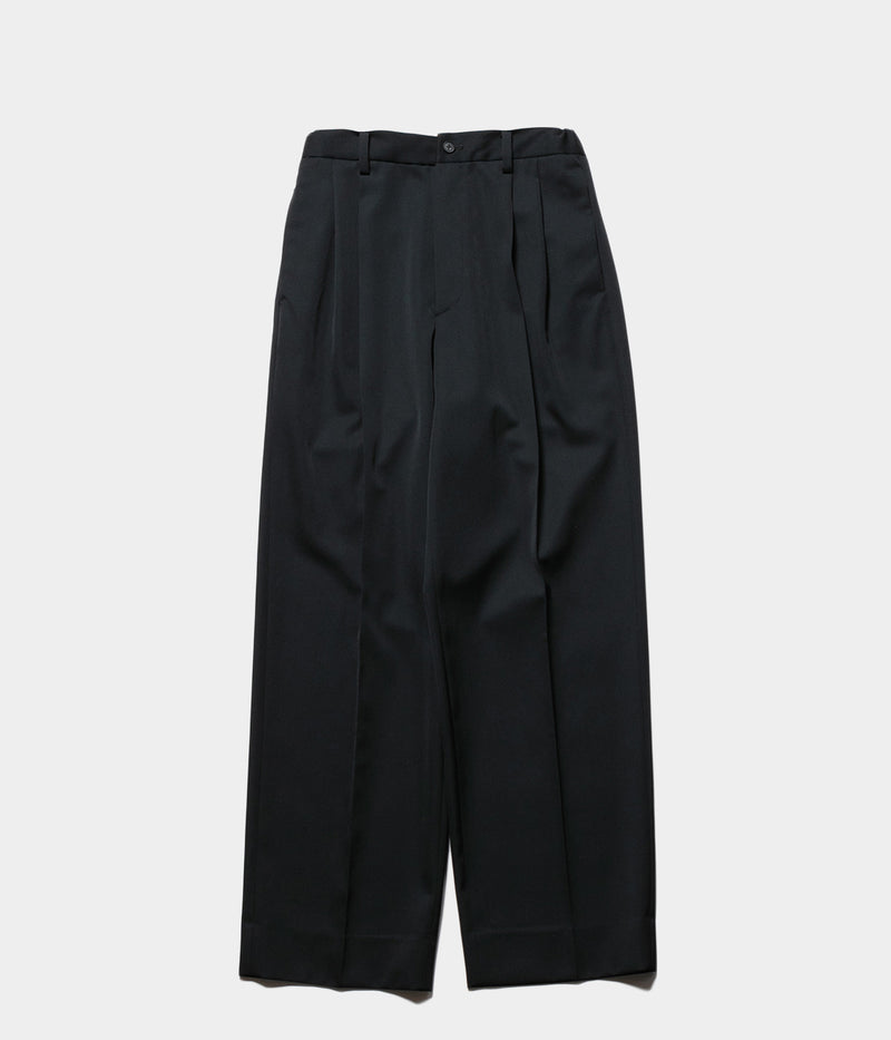 SSSTEIN "TWO TUCK EASY TROUSERS"