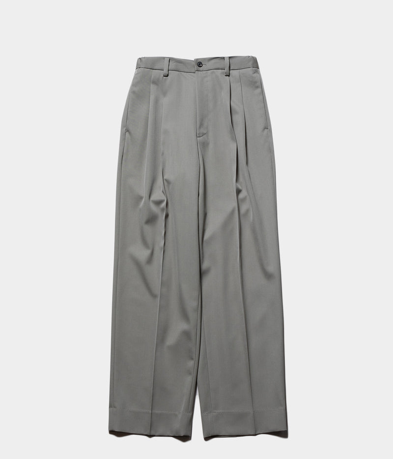 SSSTEIN "TWO TUCK EASY TROUSERS"