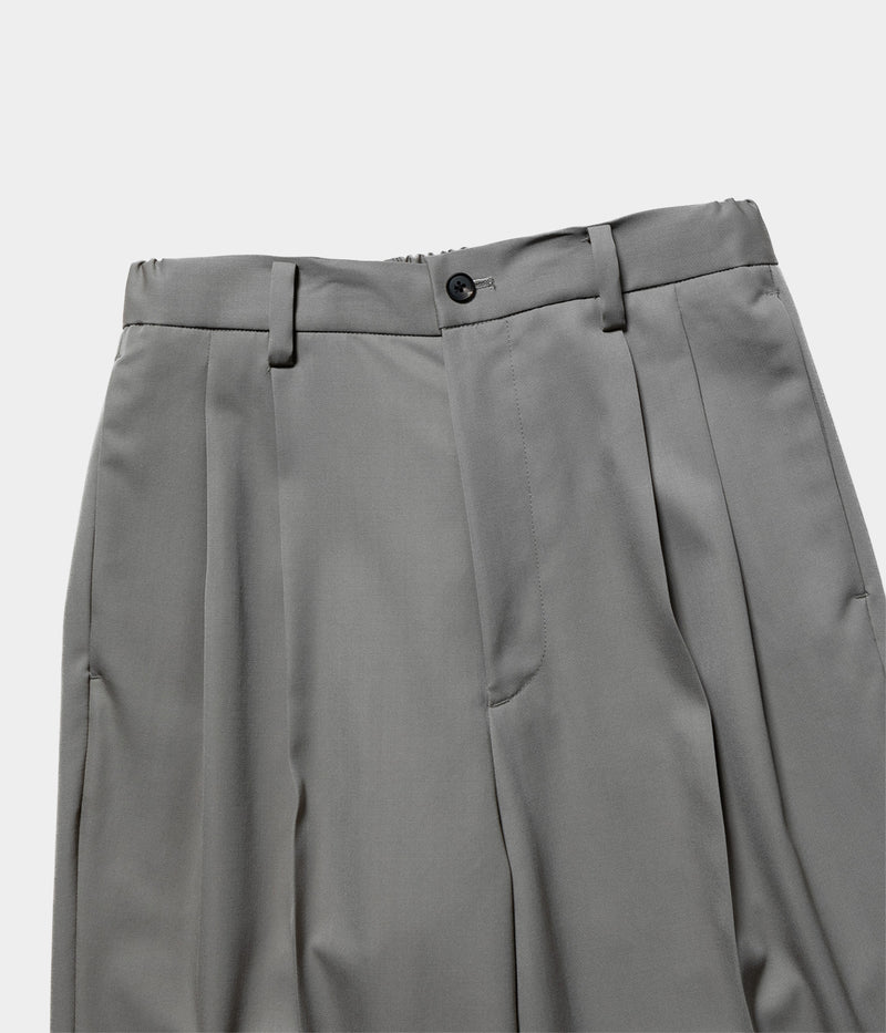 SSSTEIN "TWO TUCK EASY TROUSERS"