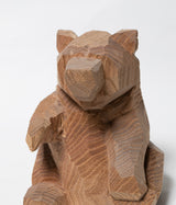 Kenji Sato "Sitting Bear, Sophora japonica"