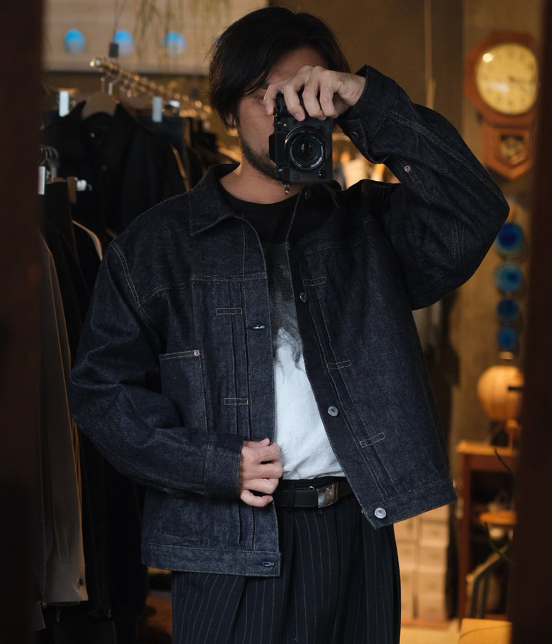 A.PRESSE 2025 Style1 "1st Type Denim Jacket"