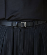 YOKE 25SS "LEATHER NARROW BELT"