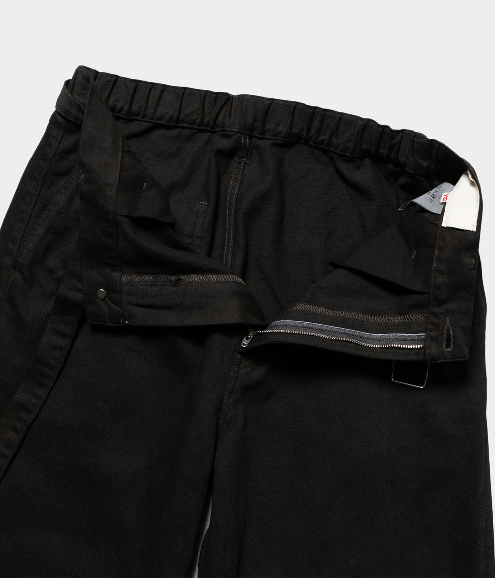 YOKO SAKAMOTO WORK PANTS 柿渋鉄媒染 サイズ L YOKO SAKAMOTO 